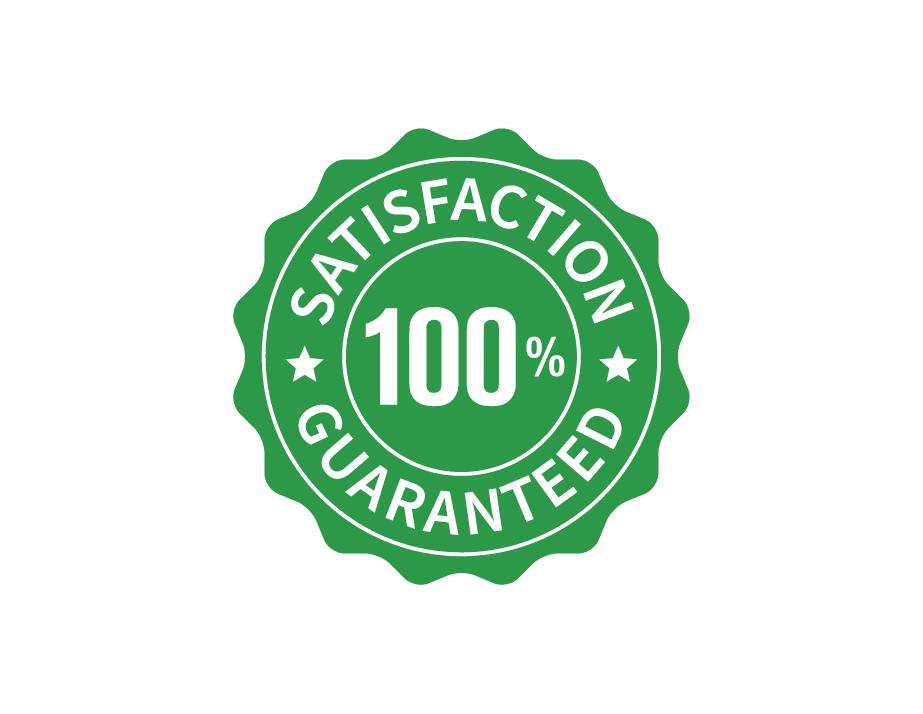 100-Satisfaction-Guaranteed-08 100% SATISFACTION GUARANTEED badge